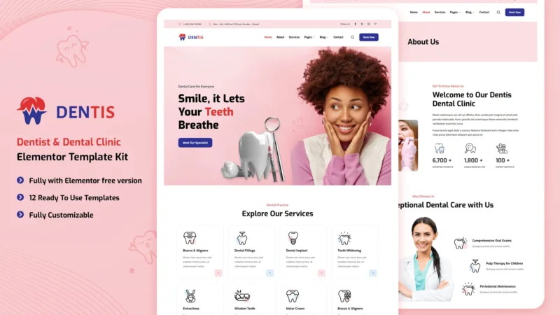 Dentist & Dental Clinic Template